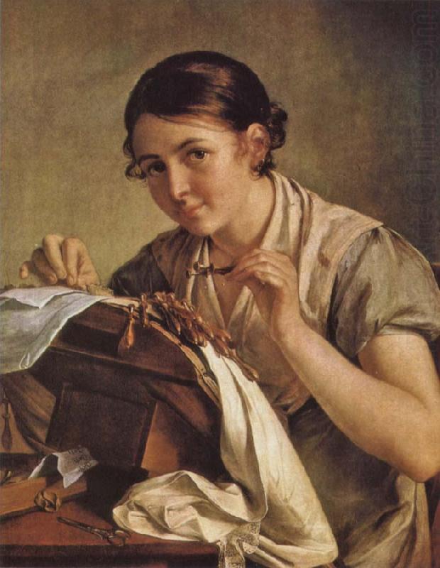 Lacemaker, Vasily Tropinin